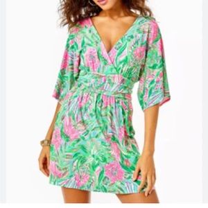 EUC Lilly Pulitzer Parigi Skort Romper